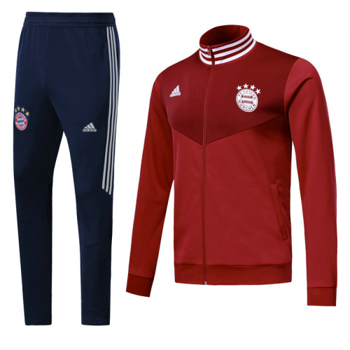 Bayern Munich 18/19 Training Jacket Tracksuit Red With Pants